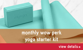 monthly wow perk yoga starter kit
