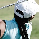 Girl Golfing